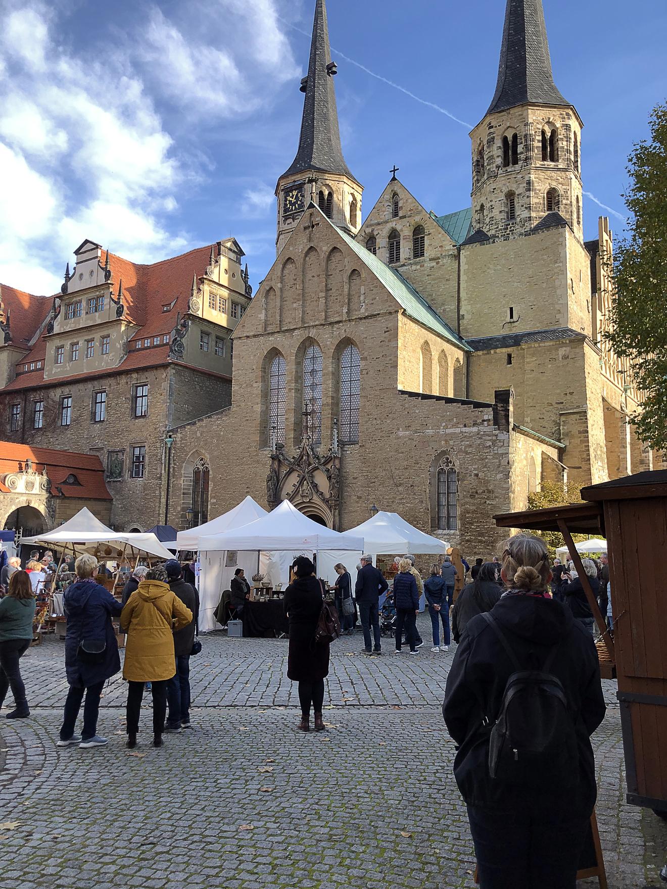 unser geliebter und leider auch einzige Markt 2021, der Merseburger Rabenmarkt
